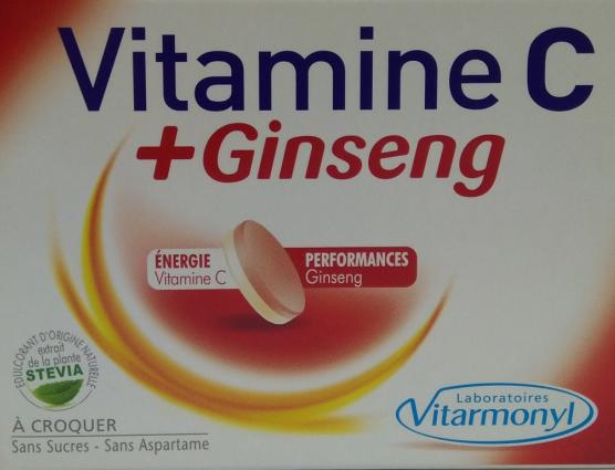 Vitarmonyl Vitamine C + Ginseng